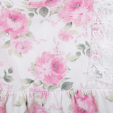 Gracie Floral S/S Brielle Romper- Rose Pink SS22