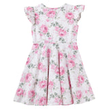 Gracie Floral S/S Mia Dress- Rose Pink SS22