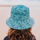 Boys kids Beach Hat Bucket UPF50+ Fish Print