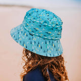 Boys kids Beach Hat Bucket UPF50+ Fish Print