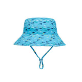 Boys kids Beach Hat Bucket UPF50+ Fish Print