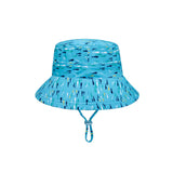 Boys kids Beach Hat Bucket UPF50+ Fish Print