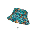 Boys Kids Beach Hat Bucket UPF50+ Surfboard Print