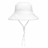 Heritage Explorer Kids Reversible Sun Hat- Finley/ Blanc