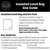 Retro Insulated Lunch Bag
