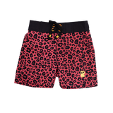 Red Leopard Boardshorts
