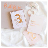 Baby Milestone Cards- Cream