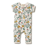 Nixie Fleur Organic Cotton Zipsuit SS21