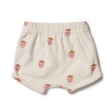 Sweet Strawberry Organic Terry Short- organic Terry towelling SS21
