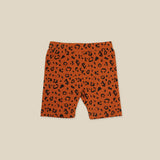 Rust Cheetah Bike Shorts