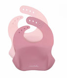 PINK SHADES SILICONE BIBS 2 PACK