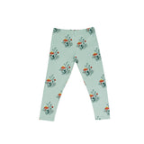 Wildflowers Legging- Seafoam