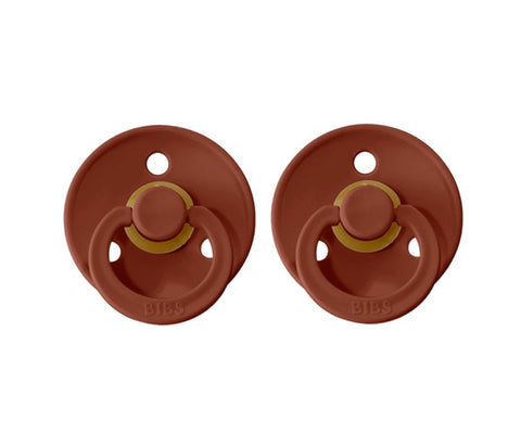BIBS Colour- Size One | Rust 2 pack