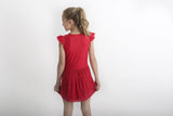 Red Luxe Frill Tutu Dress