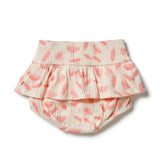 Billie Fleur Crinkle Cotton Ruffle Nappy Pant SS21