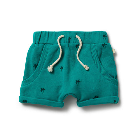 Little Palm French Terry Slouch Shorts