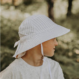 Boys Heritage Explorer Kids Reversible Sun Hat Finley/ Blanc SS21