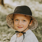 Boys Heritage Explorer Kids Reversible Sun Hat Terrazzo/ Ebony SS21