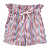 Gelato Stripe Paperbag Waist Shorts