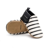 Slip-on Black & white stripe