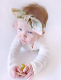 Fern Floral Top Knot Headband