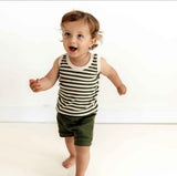 Olive Organic Shorts SS22