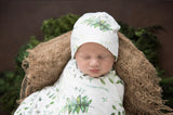 Enchanted Baby Jersey Wrap & Beanie