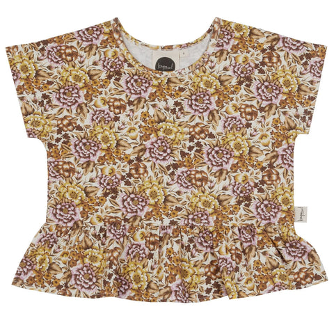 Lavender Peplum T-shirt SS22