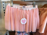 Blush tutu skort