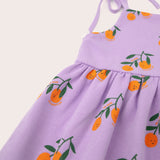 Clementine Tie Dress- lilac SS21