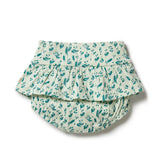 Petite Fleur Crinkle Cotton Ruffle Nappy Pant SS21