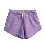 Lilac Curved Shorts SS21
