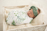 Enchanted Baby Jersey Wrap & Beanie