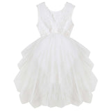 SOPHIE S/S LACE BODICE TUTU DRESS - IVORY