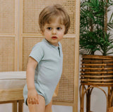 Sage Organic Short Sleeve Bodysuit SS22