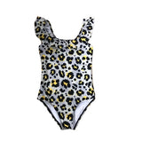 Leopard Frill One piece