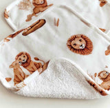 Lion Organic Wash Cloths - 3 Pack