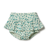 Petite Fleur Crinkle Cotton Ruffle Nappy Pant SS21