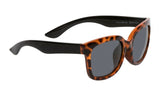 PKM511 BR.SM LEOPARD PRINT BLACK FRAME/SMOKE LENS