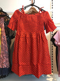 Dotty Dress- Red