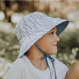 Boys Heritage Explorer Kids Reversible Sun Hat Sprig/ Steele SS21