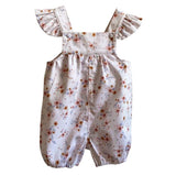 Tilly Ruffle Sleeve Overalls