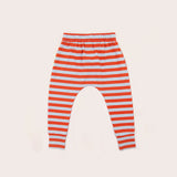 Horizon Stripe Harem Pants- Red Stripe