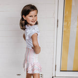 Sorbet Stripe 2 in 1 Shirred Top/skirt